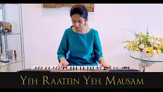 Yeh Raatein Yeh Mausam Instrumental (Keyboard) | Kishore Kumar, Asha Bhosle | Anwesha Mukherjee