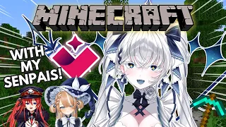 Chaos with my senpais?! Messing around on the V&U Talent Server!!