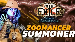 Summon an ARMY of BEASTS! - Zoomancer Summoner Showcase [3.22]