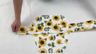 Every summer there is a great demand, so I sew them in bulk | Sewing project for beginners