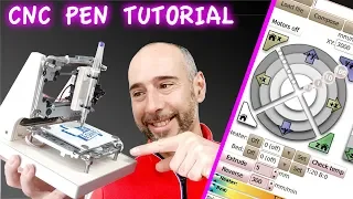 CNC PEN plotter DIY - Il TUTORIAL software  dalla A alla Z