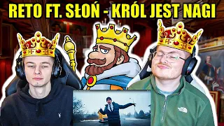 KINGS!!!!!🔥🔥🔥RETO FT. SŁOŃ - KRÓL JEST NAGI - ENGLISH AND POLISH REACTION