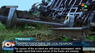 Mexico: Derailment of "The Beast" train kills at least six