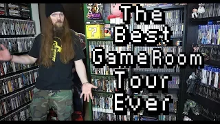 The Best Game Room Tour Ever - 2000+ Video Game Collection - AlphaOmegaSin