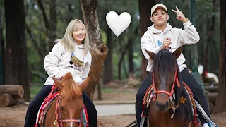 HORSE BACK RIDING DATE IN BAGUIO | Carlyn Ocampo