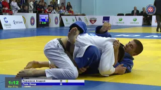 81 kg Пермяков А Гаев О 11 11 2018 Т1 Первенство России среди юношей и девушек до 18 лет, ТЮМЕНЬ