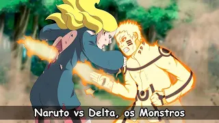 NARUTO HUMILHA DELTA no ANIME - Episodio 197 e 198