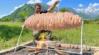 ¡Plato Turco De Deliciosa Carne Envuelta En Tripas De Cordero! ¿Cómo Cocinar Los Intestinos?
