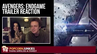 Marvel Studios' Avengers Endgame (SuperBowl Spot) - Nadia Sawalha & Family Reaction