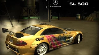 NFSMW 2005 MERCEDES SL 500 MODİFİYE