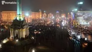 Євромайдан. День 2. "Різдво без Януковича"
