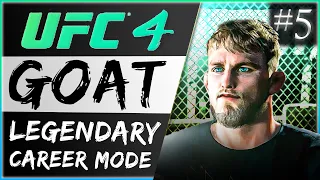 #5 - UFC 4 Legendary Career Mode G.O.A.T