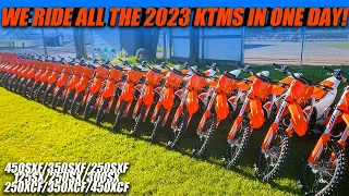 We Ride All The 2023 KTMs!  - Dirt Bike Magazine