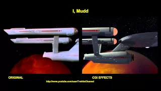 Star Trek - I Mudd  - visual effects comparison