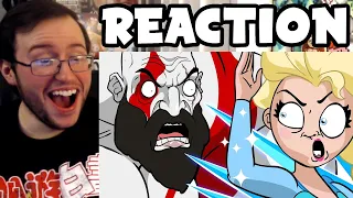 Gor's "Kratos vs Elsa by Flashgitz" REACTION