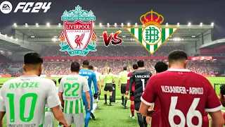 FC 24 | Liverpool vs Real Betis - Club Friendly 2024 - Full Match & Gameplay