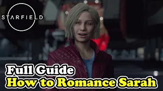 Starfield How to Romance Sarah Morgan (Marriage Guide)