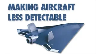 Making aircraft less detectable