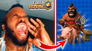 Clash Royale - All Characters Voice Actors IN REAL LIFE! (Hog Rider Voice Actor)