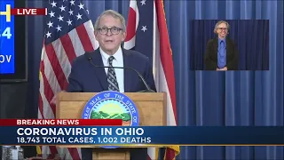State of Ohio Governor DeWine coronavirus full press conference 5/1/2020.