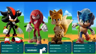 shadow vs knuckles vs miles prower vs sonic