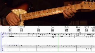 How to Play I'll Make Love to You by Boyz II Men on Guitar with TAB