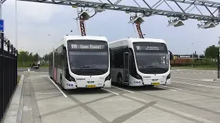 Electric Bus at Schiphol Airport, Netherlands