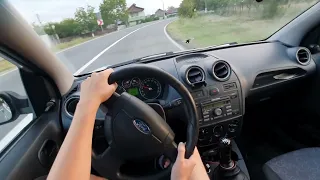 POV Driving Slow car Fast - 2008 Ford Fiesta 1.4 TDCi 68cp