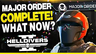 Helldivers 2 WE DID IT! And We Got This for Completing it!?