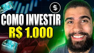 Como INVESTIR com POUCO DINHEIRO?