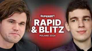 GIGANCI POŚWIĘCALI HETMANY w 3 PARTIACH!!! | Superbet Rapid & Blitz Poland 2024