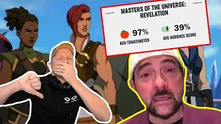 Masters of the Universe Revelation DISASTER - Kevin Smith ROASTED By Fans After LYING About He-Ma'am