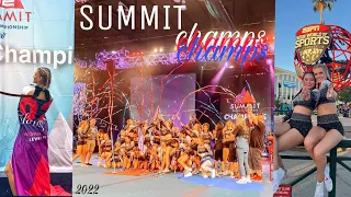 CHEERLEADING SUMMIT VLOG 2022: disney and fuel takes home gold *undefeated*