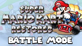 Battle Mode - Super Mario Kart (Restored)