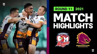 Roosters v Broncos Match Highlights | Round 11, 2021 | Telstra Premiership | NRL