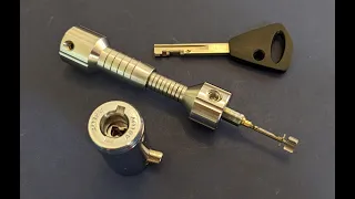 Abloy Exec picked and gutted with detail on tool design and picking technique