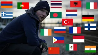 SHAPE OF YOU in 20 Different Languages! (Ed Sheeran)