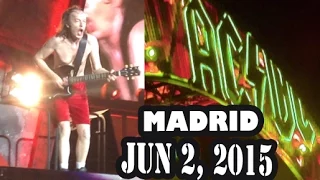 Highlights AC DC Live Madrid Estadio Vicente Calderón Jun 2 , 2015