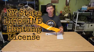 My NY Hunting License | Lifetime License