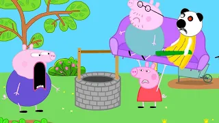 Wishing Well - Peppa and Roblox Piggy Funny Animation ( If You Laugh You Lose )