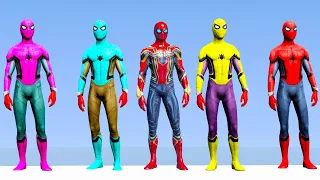 GTA 5 Epic Ragdolls | Spiderman and Super Heroes Jumps/fails Episode 101 (Euphoria Physics)