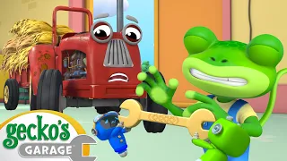 Gecko's Garage - Tractor Trouble | Cartoons For Kids | Toddler Fun Learning