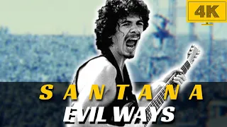 Santana - Evil Ways | Woodstock 1969 | Live Video & Audio (4K)