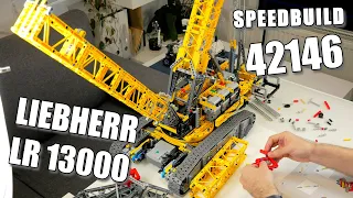 LEGO 42146 Speedbuild |  LEGO Technic Liebherr LR 13000 Crane | Speed Build 42146 | LEGO 2023 Cranes
