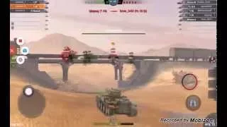 World of tanks blitz T46  action