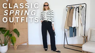 CLASSIC SPRING OUTFIT IDEAS | WORKWEAR, CASUAL, GOING OUT