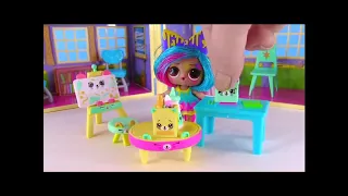 МИНИ дом Семейки Рапунцель Куклы ЛОЛ Сюрприз! Мультик LOL Surprise toy DIY Miniature Dollhouse