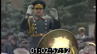 Anthem of the Soviet Union 1988 Revolution Day [RAW Footage]