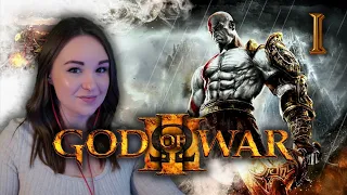 My First Look Into God Of War 3! 🗡 Ep. 1 - Blind Let's Playthrough