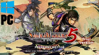 Samurai Warriors 5 PC Trial Version Demo Gameplay Full Playthrough